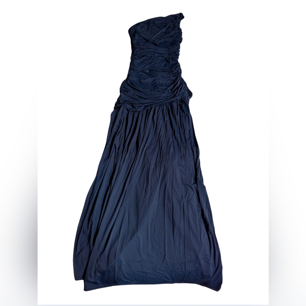 LUCY IN THE SKY | Elegant Navy Blue MAXI Dress NWOT Size Large